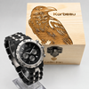 KORBEAU Montre en bois pour Homme
