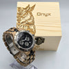 ONYX – Wooden watch with gift box personalized by engraving