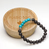 TURQUOISE BRACELET - natural-light-comfortable - gift - engraving