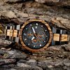ENDURO<br>Montre en bois pour Hommes-Rustic-tac