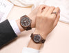 WOLF – Wooden watches for men and women worn as a couple