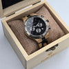 ONYX – Oak wood watch presented in its case