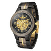 ETERNUM Montre en bois automatique pour Hommes - Rustic - tac